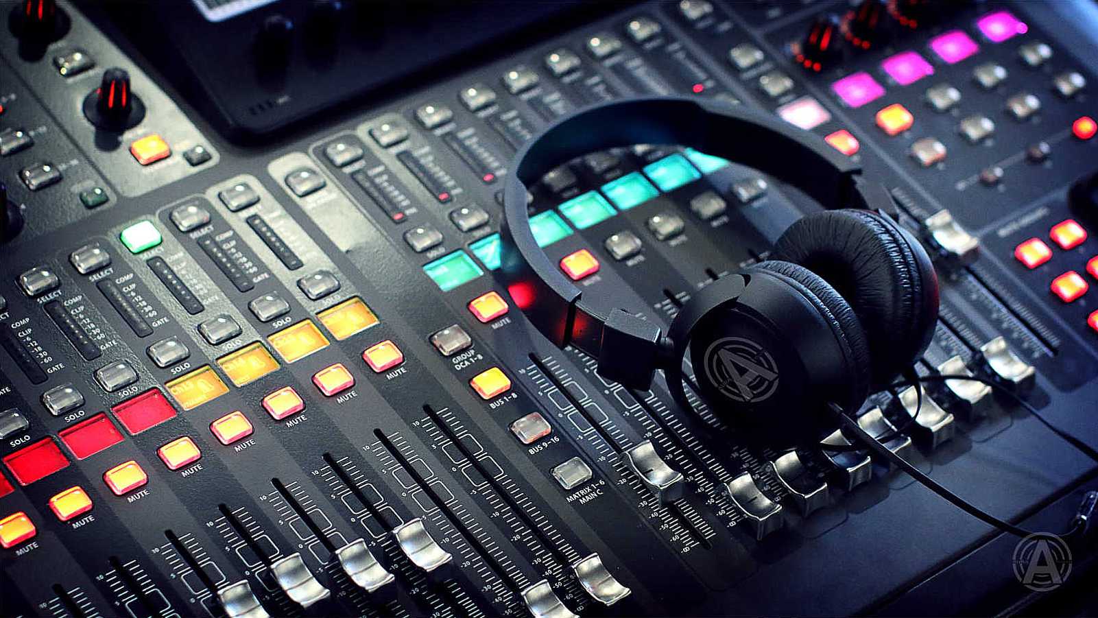 featured mixer and headphones